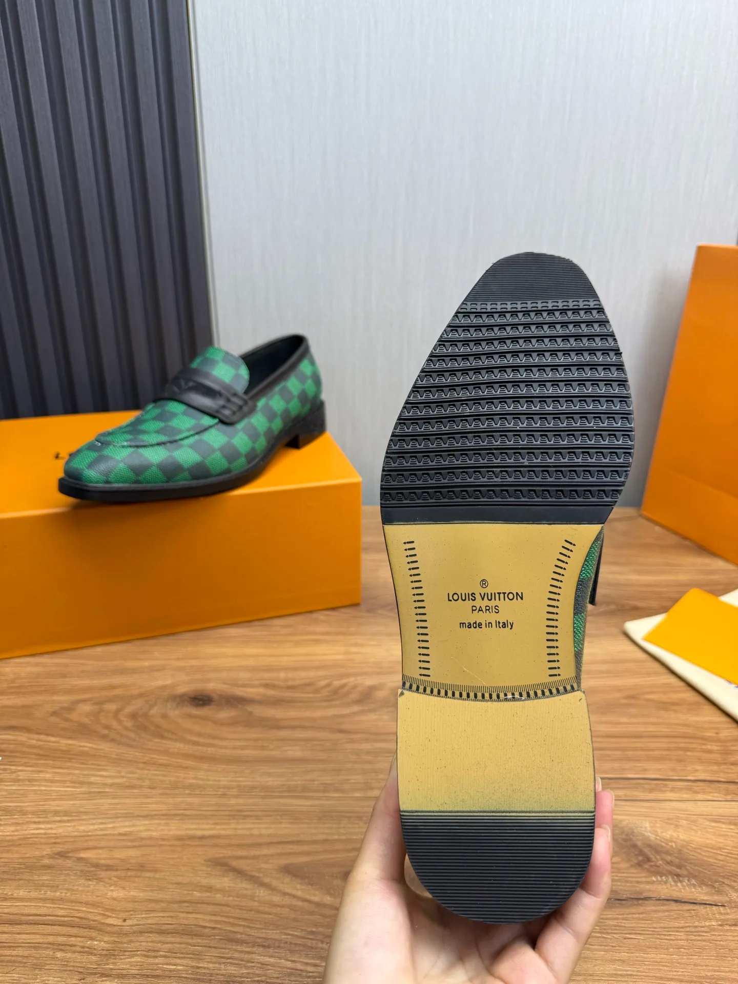 Factory 720💰 LV. Men's business casual leather shoes, all made of imported original brand leather, just to create a more comfortable wearing experience, original non-slip and wear-resistant outsole ✔️16-45 (38.45 non-refundable)